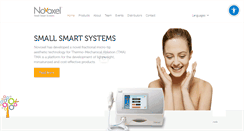Desktop Screenshot of novoxel.com