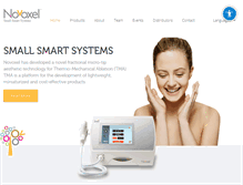 Tablet Screenshot of novoxel.com